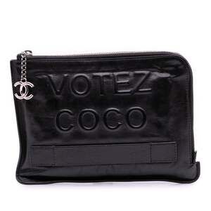 Chanel Votez Coco Pouch Embossed #250684C69B